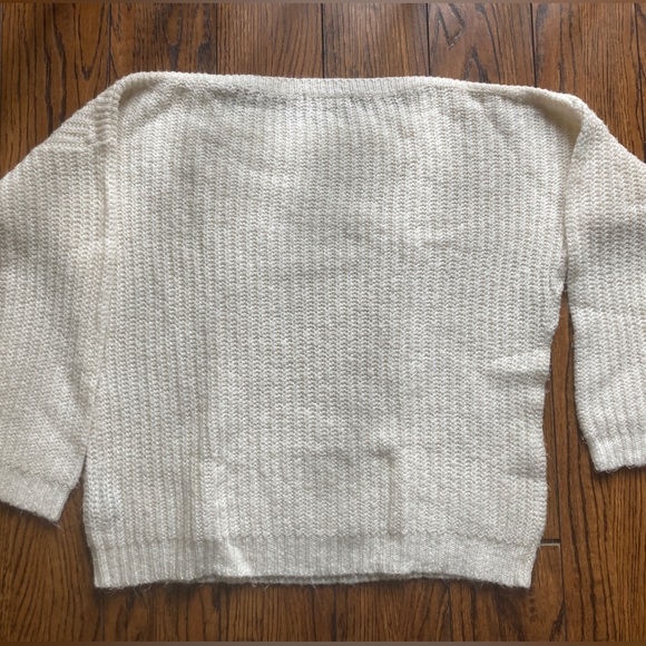 Cream knit sweater - Picture 4 of 4